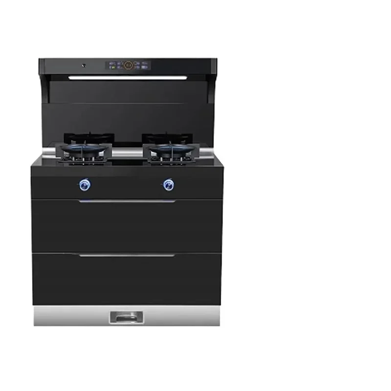

Integrated stove household integrated multi-function frequency conversion steam oven range hood