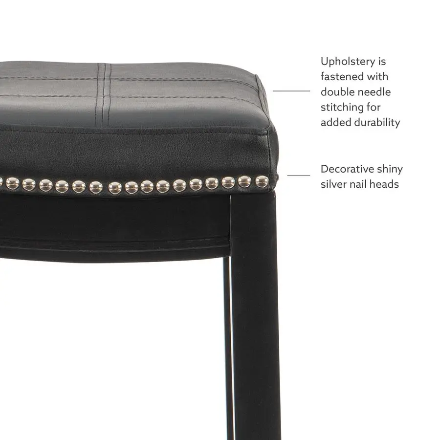 

Claridge Bar, Black Stool, 32 X 18.75 X 13