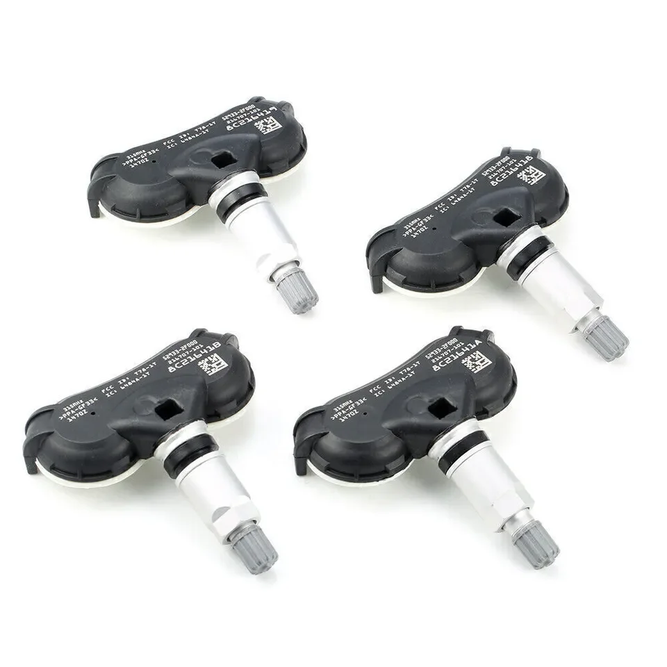 4pcs TPMS Tire Pressure Sensor For Hyundai Accent Equus Genesis Kia Rio Spectra Sportage 52933-2F000 529332F000 free shipping