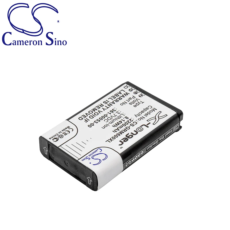 CameronSino Battery for Garmin Montana 600 Montana 600T Montana 650 Montana 650T fits 010-11599-00,GPS Navigator Battery.