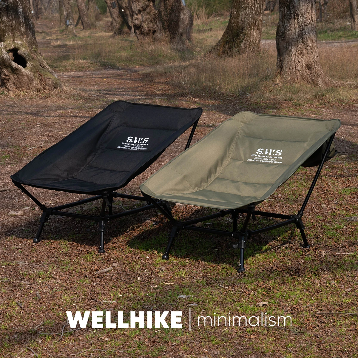 WELLHIKE-Silla plana tumbada SWS para exteriores, aleación de aluminio, plegable, portátil, con respaldo alto, grande y cómoda silla para siesta