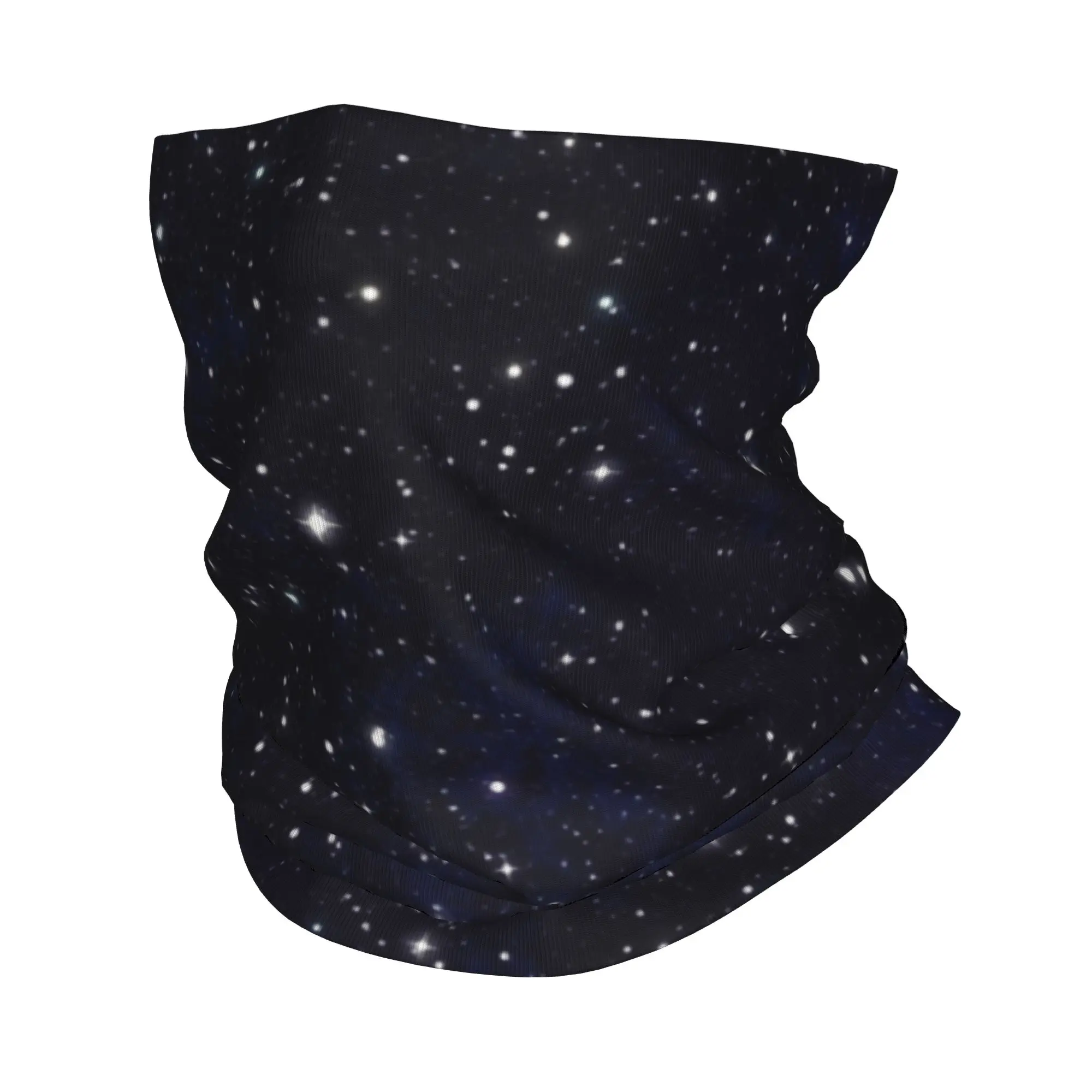 Custom Night Sky Space Galaxy Bandana Neck Gaiter for Ski Camping Women Men Wrap Scarf Universe Headband Warmer