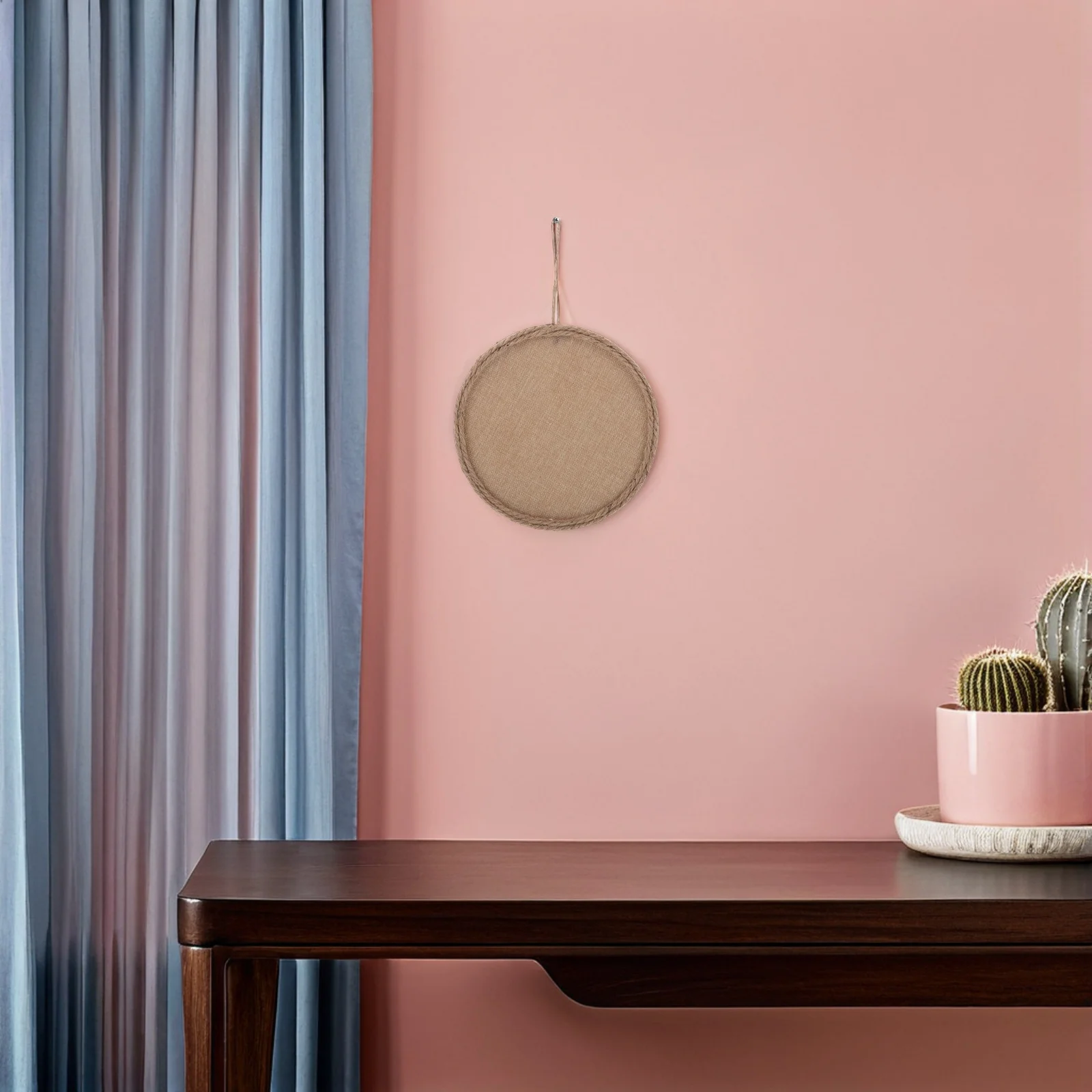 

4Pcs Linen Canvas Burlap String Board Creative DIY Rope Weaving Art Panel Classroom Nursery Wall Decoration Craft Supplies