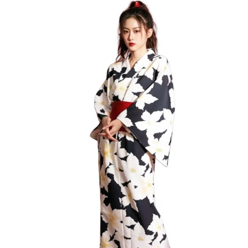 Women Japanese Traditional Kimono Bath Robe Sauna Hot Spring Anime Cosplay Photoshooting Travelling Clothing