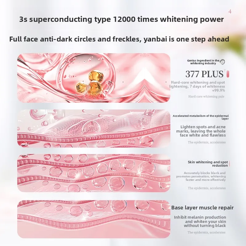 سيروم OHBT 377 للبقع البهتانية، مصل ترطيب وتبييض المسام، جوهر أربوتين المضاد للشيخوخة 50 مل #4