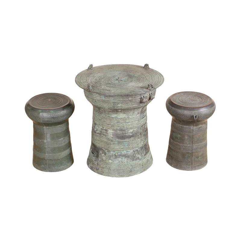 

Комбинированная мебель для чайного столика и стула, старинный круглый журнальный столик для гостиной