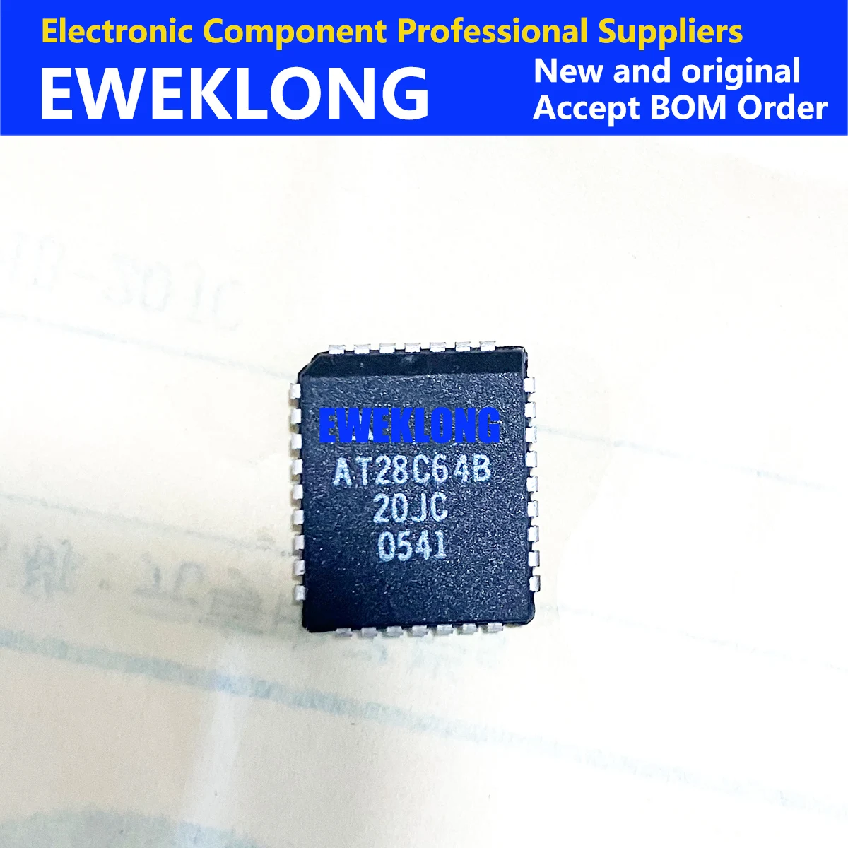 Componente Chip IC, AT28C64B-20JC, PLCC32, AT28C64B-20, 1pc