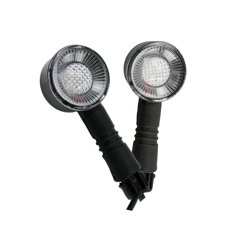 LINGQI RACING Motorcycle Turn Signal Lights Rear Brake Tail Light Taillight For Electric Bicycles Scooter Universal Parts