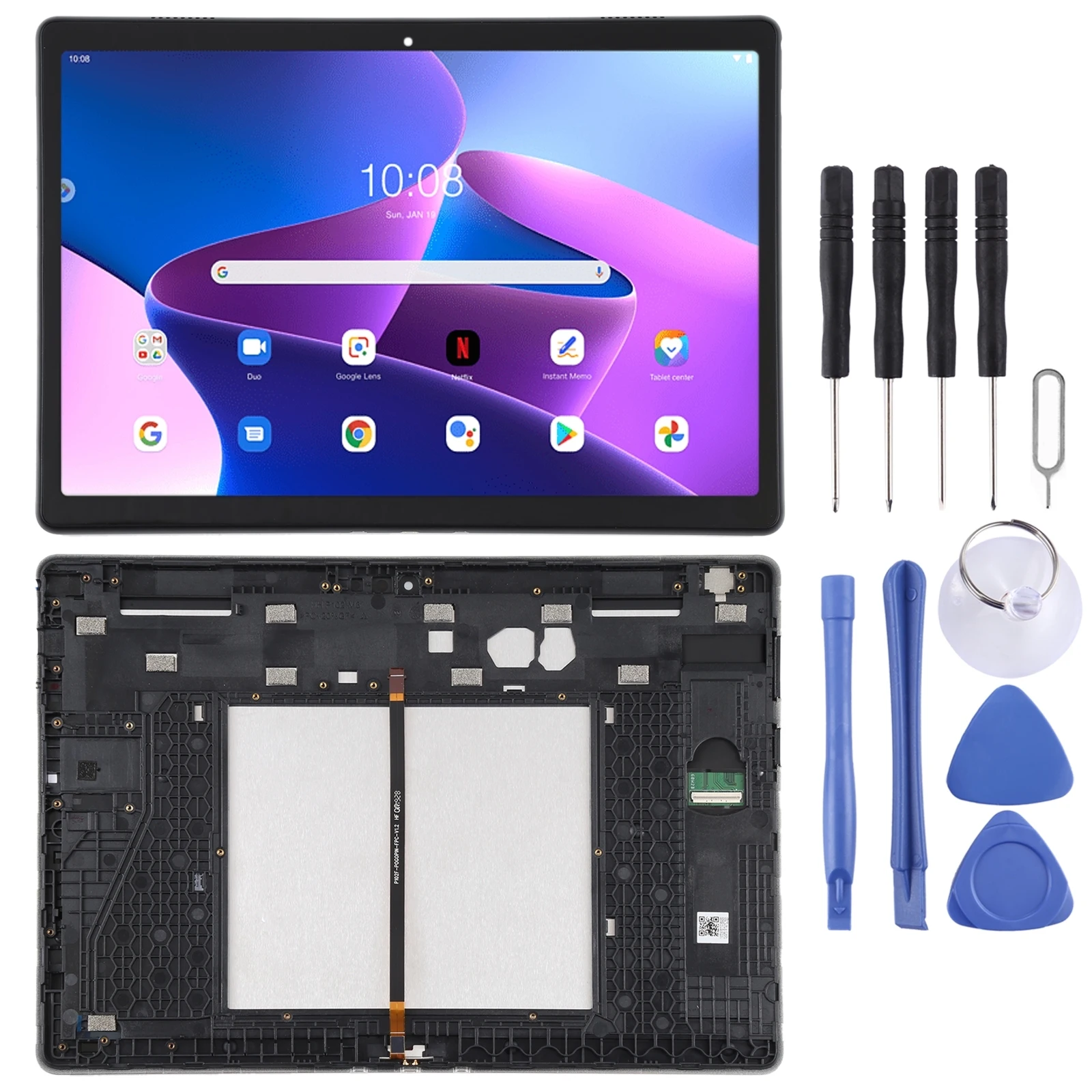 

OEM LCD Screen for Lenovo Tab 5 Plus/M10 TB-X605L TB-X605F TB-X605M TB-X605 Digitizer Full Assembly with Frame