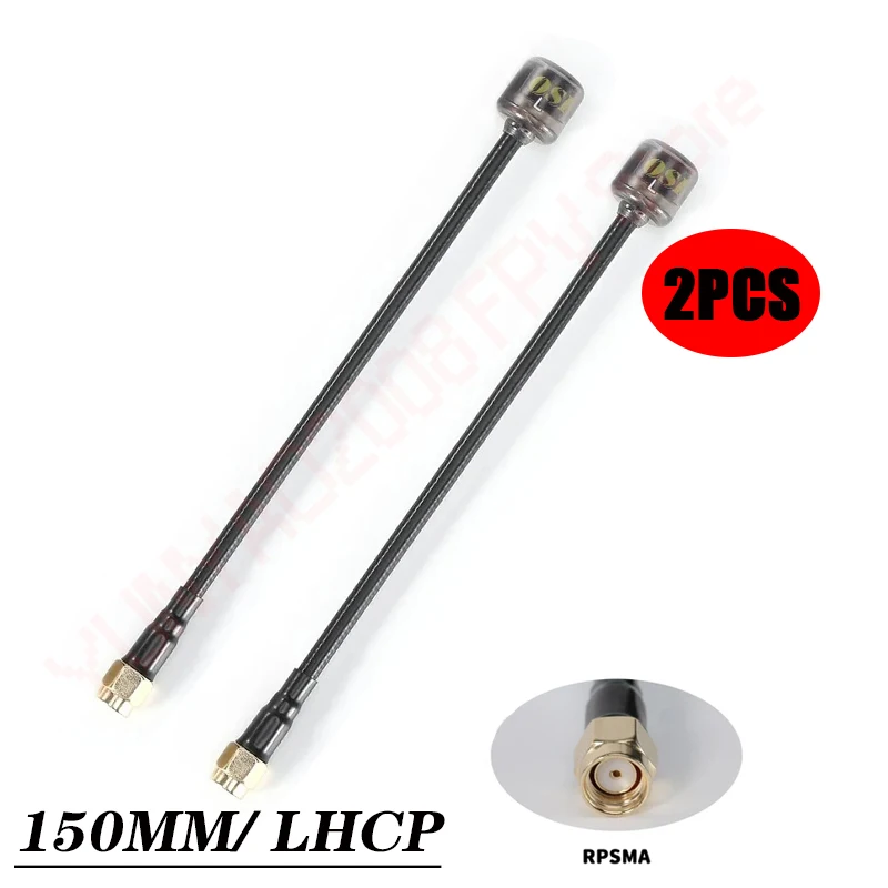 FlyFishRC Osprey 5,8 Ghz antena SMA RPSMA LHCP/RHCP antena para RC FPV Freestyle Racing Drone