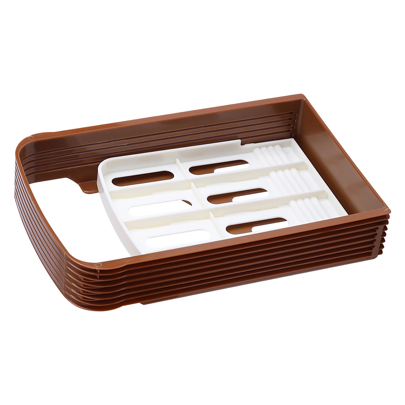 Cortador de pan y tostadas, molde de cocina, herramientas plegables con 4 espesores