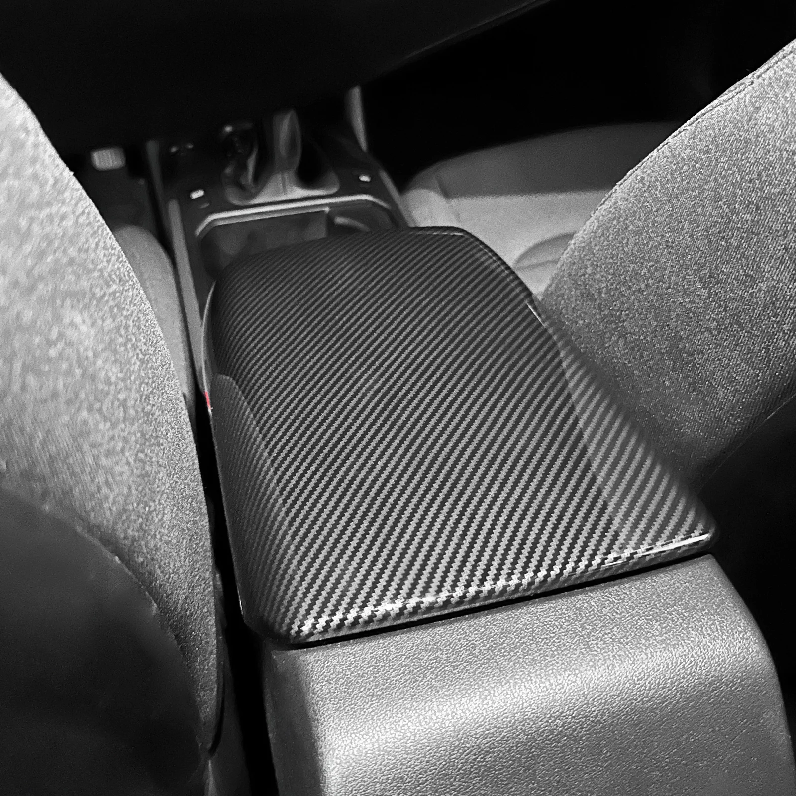 

Car Center Console Armrest Pad For Kia K4 2025 ABS Case Lid Auto Central Armrest Box Cover Accessories