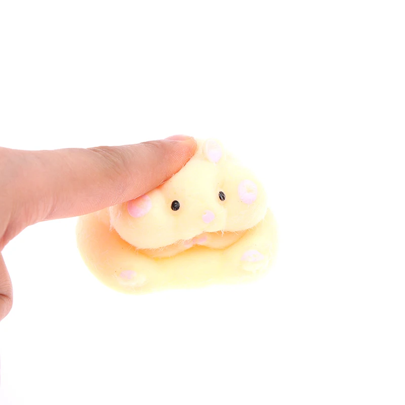 Super Soft Cute Q-Bullet Simulated Hamster Toy Mini Toys Kawaii Stress Relief Squeeze Toy TPR Decompression Toy