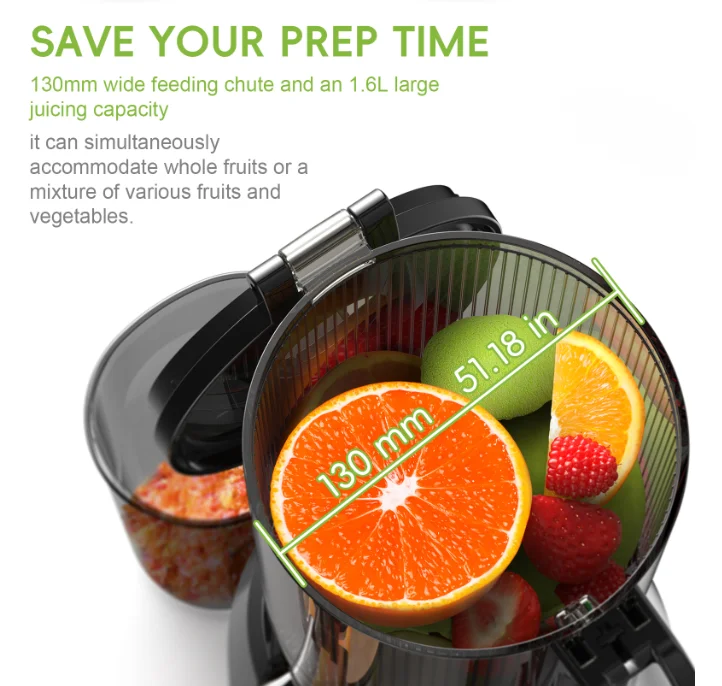 Commercial Electric Cold Press - огляд і ціна Electric Slow Juicer Cold Press