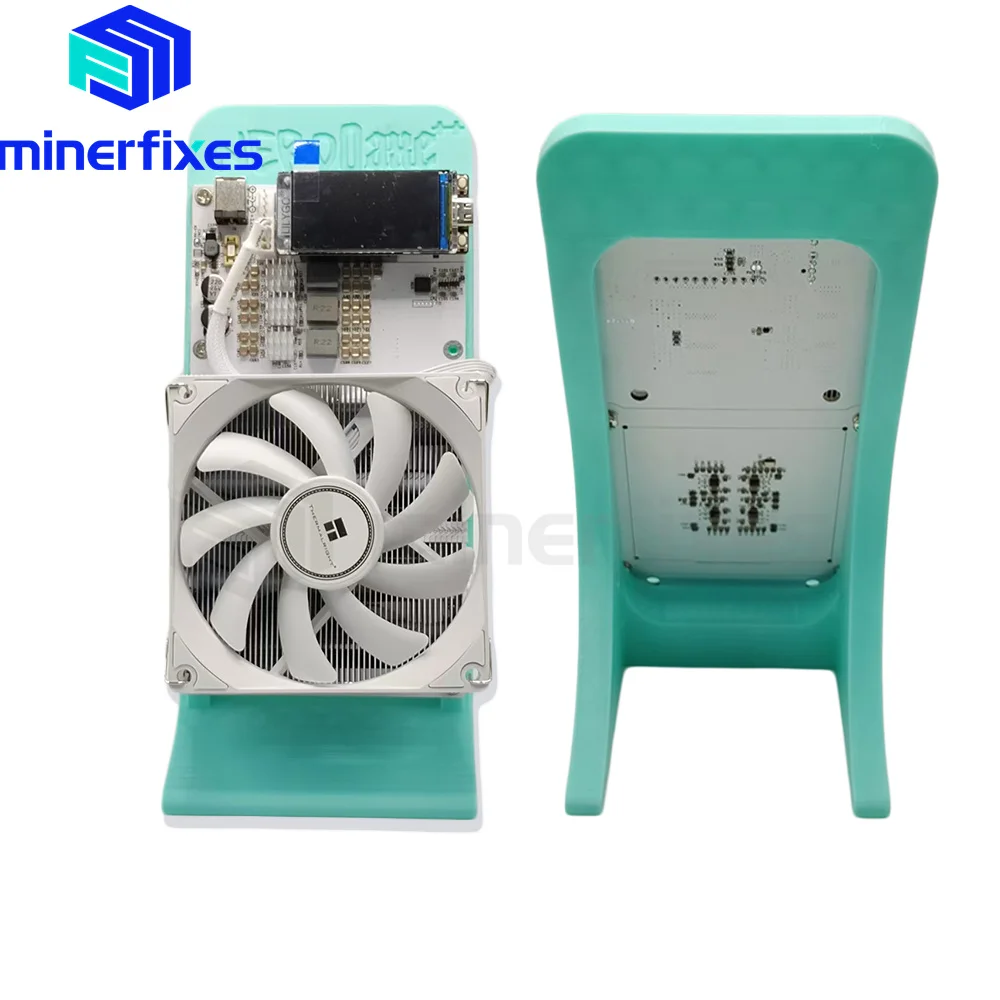 عمال مناجم بيتكوين الجديدة Nerdqaxe 4.8 Nerdqaxe Plus Plus 4.8TH/s المنزل بيتكوين مفتوح المصدر عامل منجم BTC عمال المناجم التشفير منفرد التعدين #3