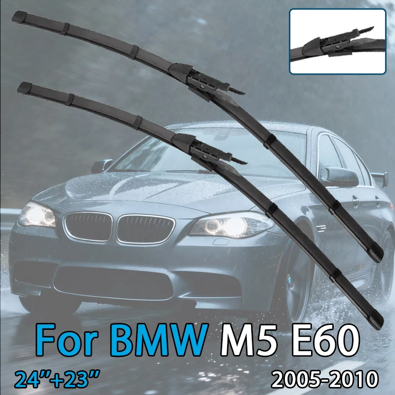 

Щетка стеклоочистителя автомобиля для BMW M5 E60 F (10 90) 2005-2010 и 2012-2024, резиновая заправка для лобового стекла, стеклоочиститель для переднего стекла, автоаксессуары