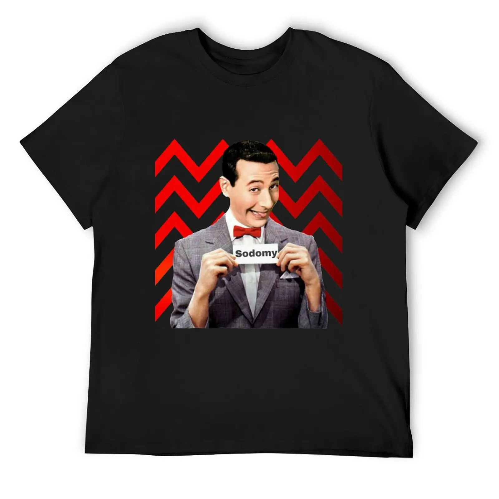 

Pee Wee Herman- Sodomy T-Shirt anime stuff funny costumes boys animal print mens graphic t-shirts funny