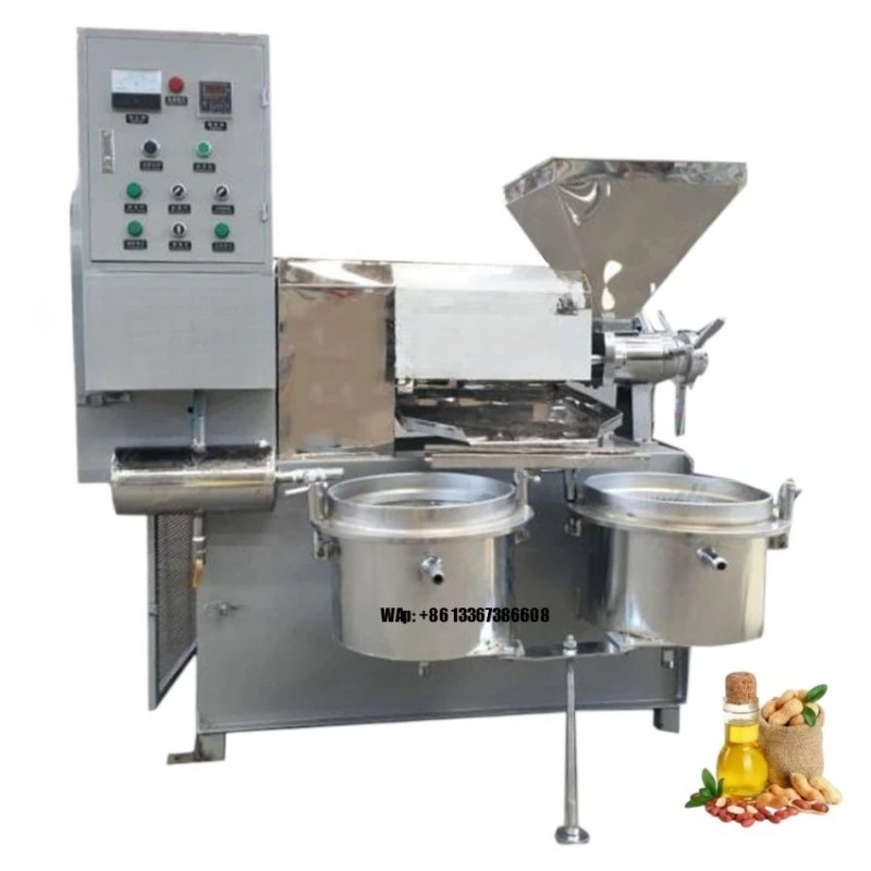 Prensa de Aceite Comercial para Semillas Negras, Cacahuates, Colza y Otros Aceites Comestibles