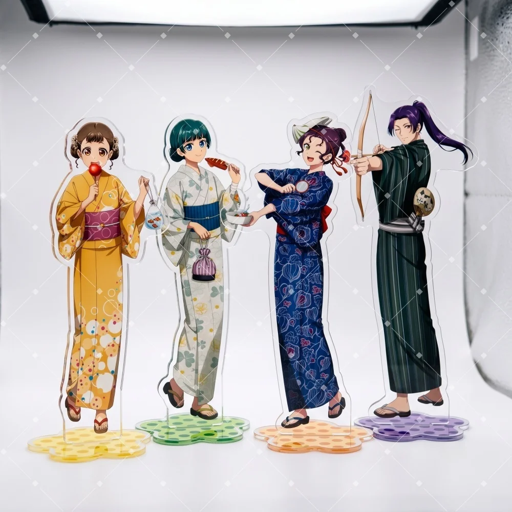 The Apothecary Diaries Acrylic Stand Figure Maomao Jinshi Xiaolan Zicui Anime Display Standee 15CM Cosplay Desk Decor Fans Gift