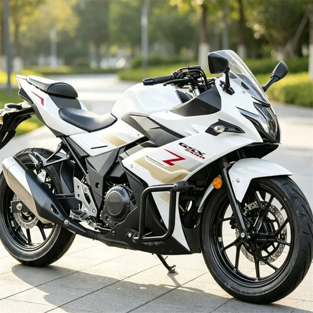 FOR Suzuki GSX250R 2026 Racing Crash Bar Spring Slider Bumper Anti-Fall Frame Guard Motorcycle Modification Parts