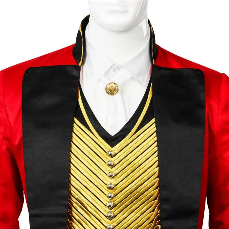 Der größte Schausteller Cosplay Kostüm Barnum Hugh Jackman Uniform Anzug Halloween Kostüm für Männer Erwachsene