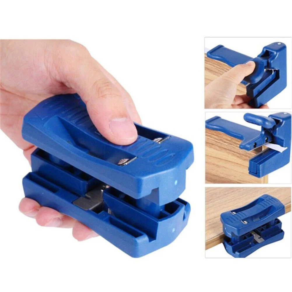 Double Edge Trimmer Banding Machine Set Carpenter Tools Wood Head Tail Trimming For Furniture Cabinets