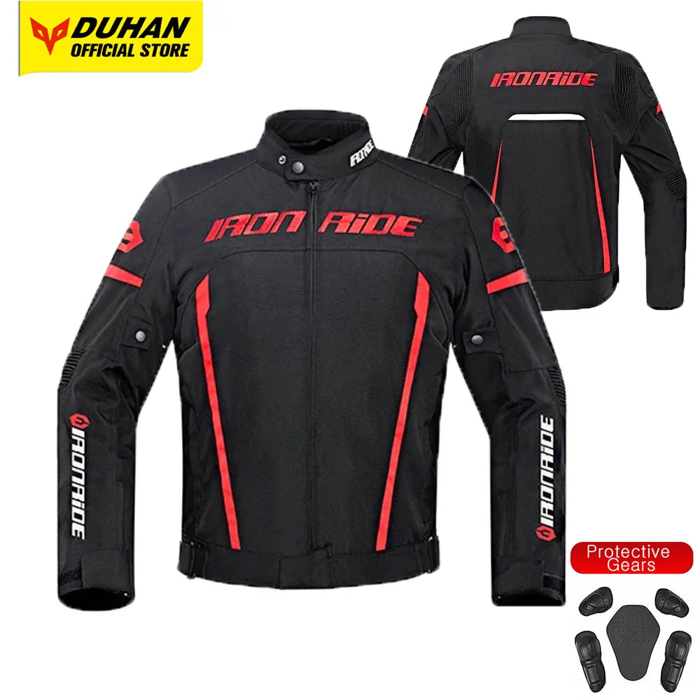 

Motorcycle Jacket Windproof And Warm Motorcycle Riding Jacket Reflective Motorbike Jacket For Men And Women