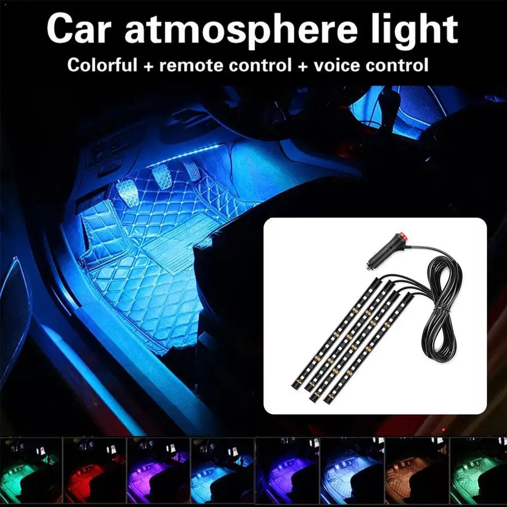

Car LED Ambient Light USB Powered Interior Footwell LED Atmosphere Light Strip Decoration Car Accessory Car Interior