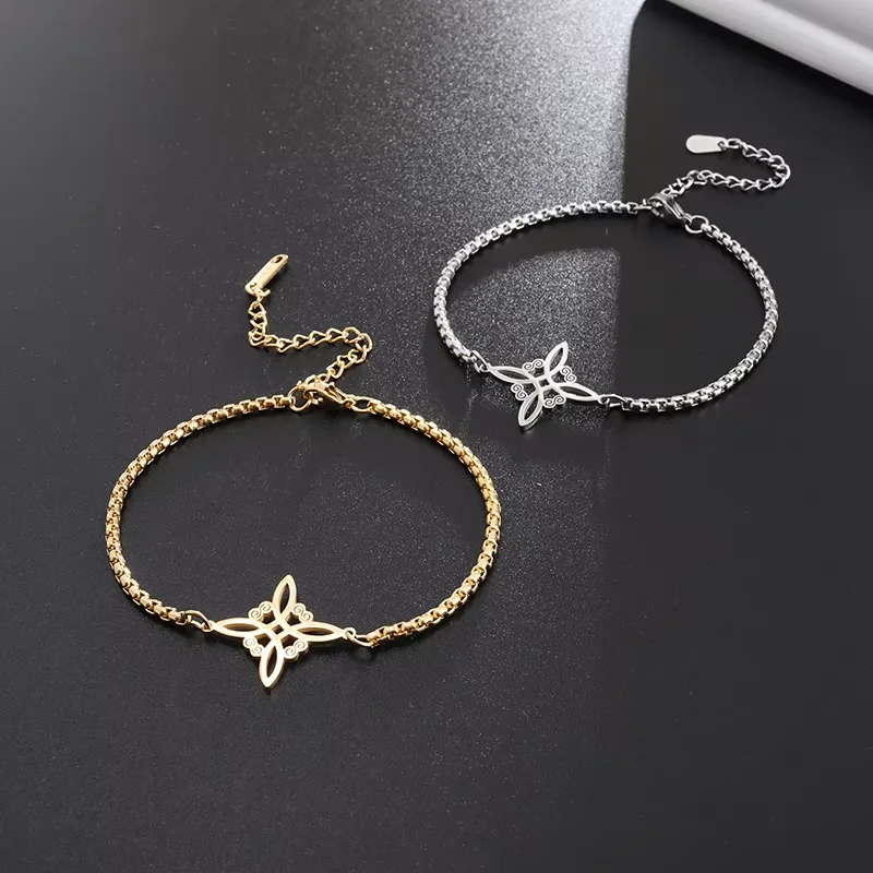 Witch Knot Irish Knot Bracelet - Women's Fashion Simple and Stylish Charm Accessory