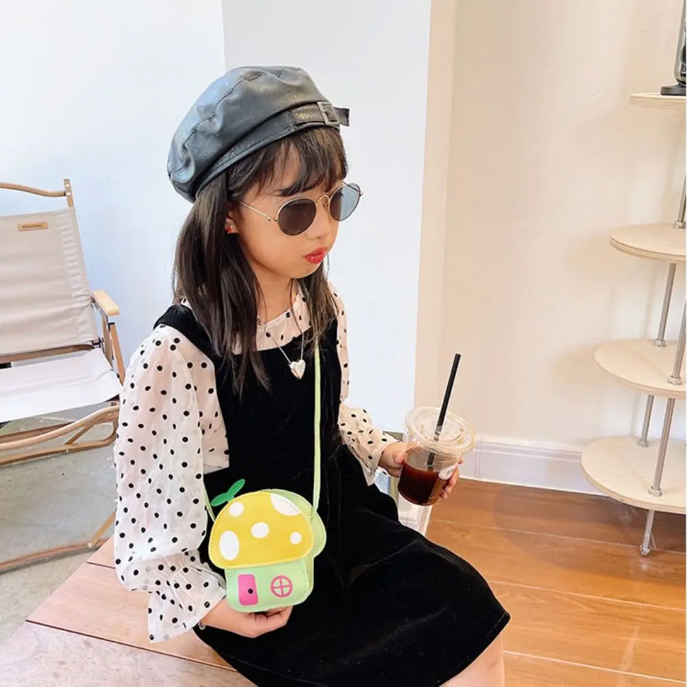 تشغيل حقيبة المعصم الفطر منزل حقيبة ساعي غطاء حافظة واقية الفطر حقيبة الهاتف المحمولة بولي Coin عملة حقيبة كتف الجري