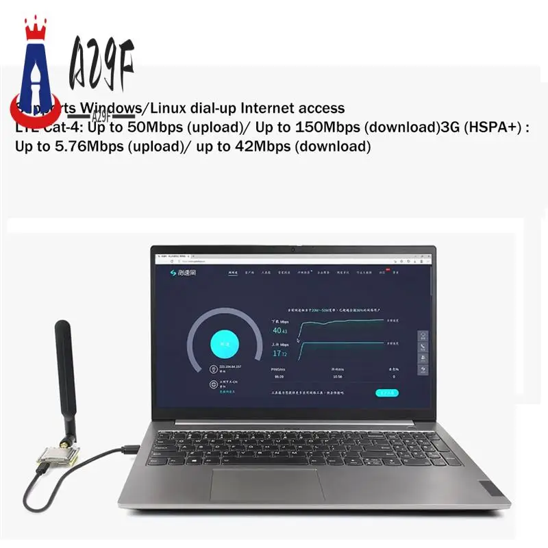 

A29F-Waveshare 1 комплект модуля 4G с антенной SMA, сварной контакт, глобальный многодиапазонный модуль связи 4G/3G/2G с позиционированием GNSS