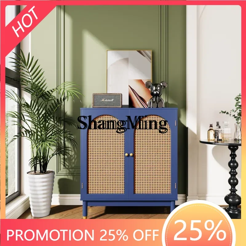 

ZYY Modern Simple Solid Wood Shoe Cabinet Entrance Medieval Bucket Storage Locker