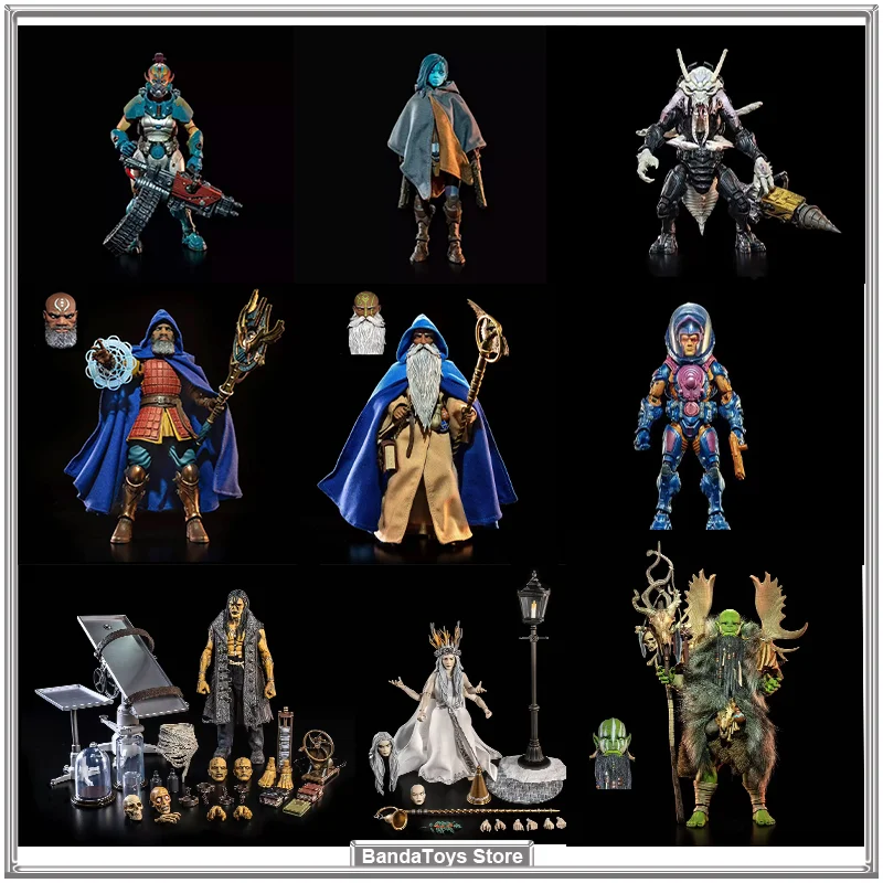 В наличии Оригинальный Four Horsemen Samir Scrollwarder Zende Amaant Menn Zeerian Spyre Vorgga Frankenstein Opor-A-Tiv83 Model Toys