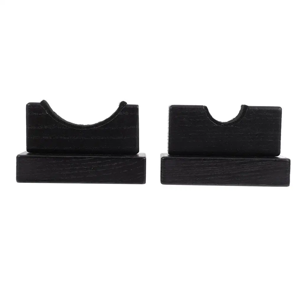 

2Pcs Baseball Rack Wooden Holder Baseball Bat Accessories Black Color Ice Hockey Stick Storage Display ganizer