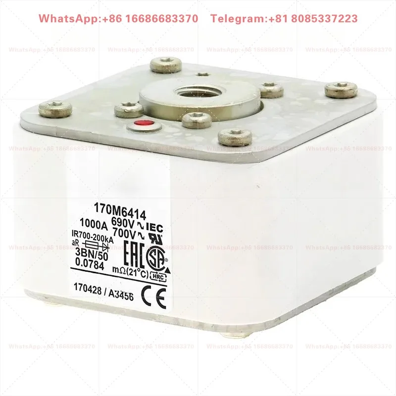170M6414 1000A 690V Intelligent Low Voltage Fuse Industrial Circuit Protection Replacement Parts