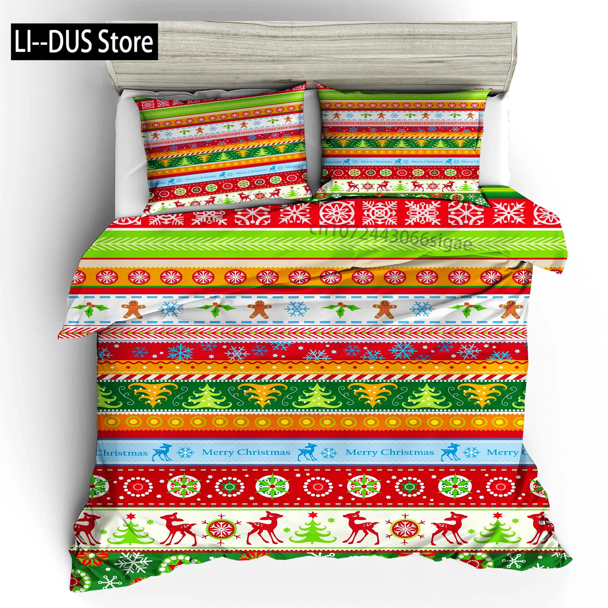 

Красный с Рождеством король королева пододеяльник детский рождественский пододеяльник Санта-Клаус комплект постельного белья 1/2 шт. пододеяльник из микрофибры