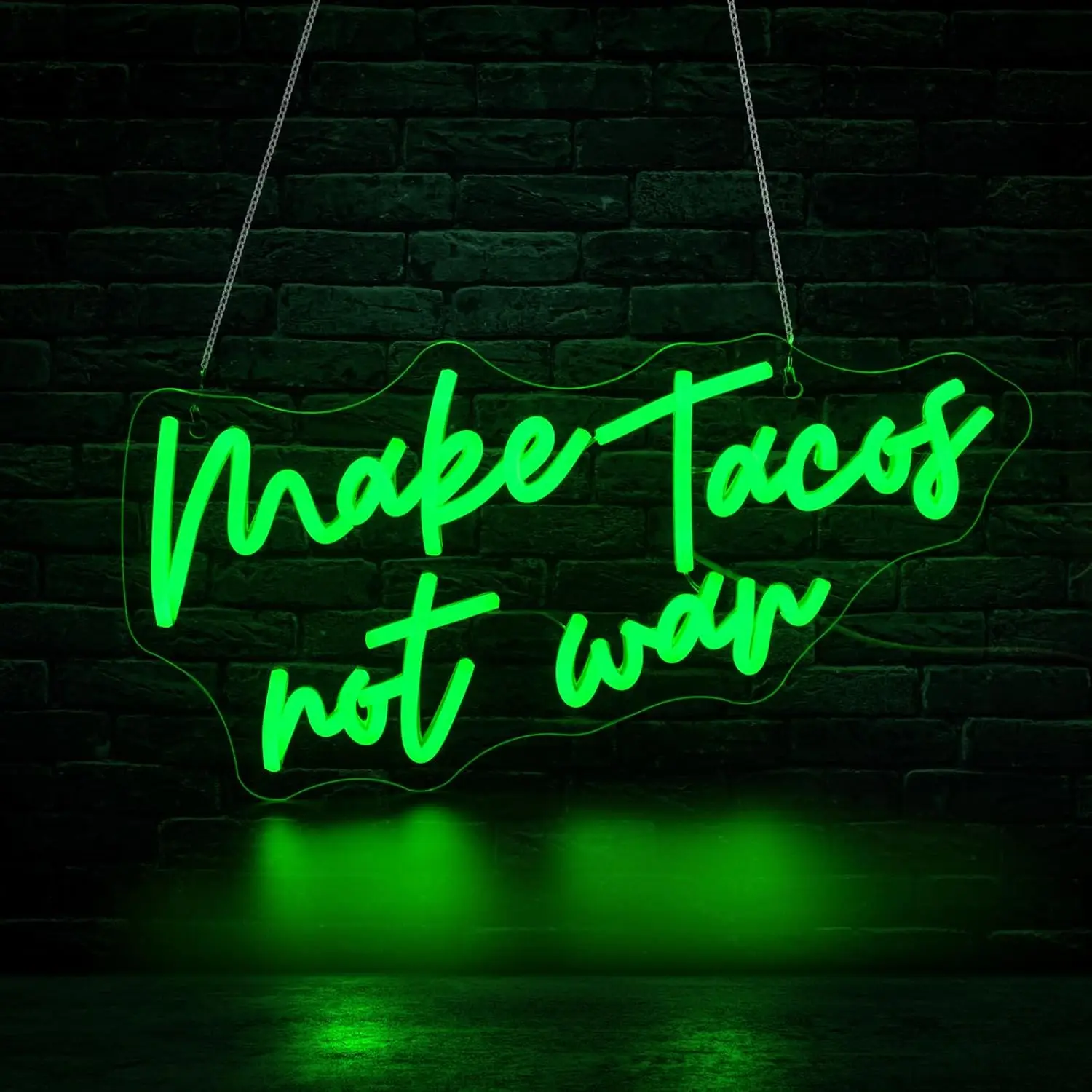 

Tacos Neon Sign USB Powered Mexican Food Led Light Tortilla Tacos Shop Beer Bar Restaurant Decorations Business Art Wall Light