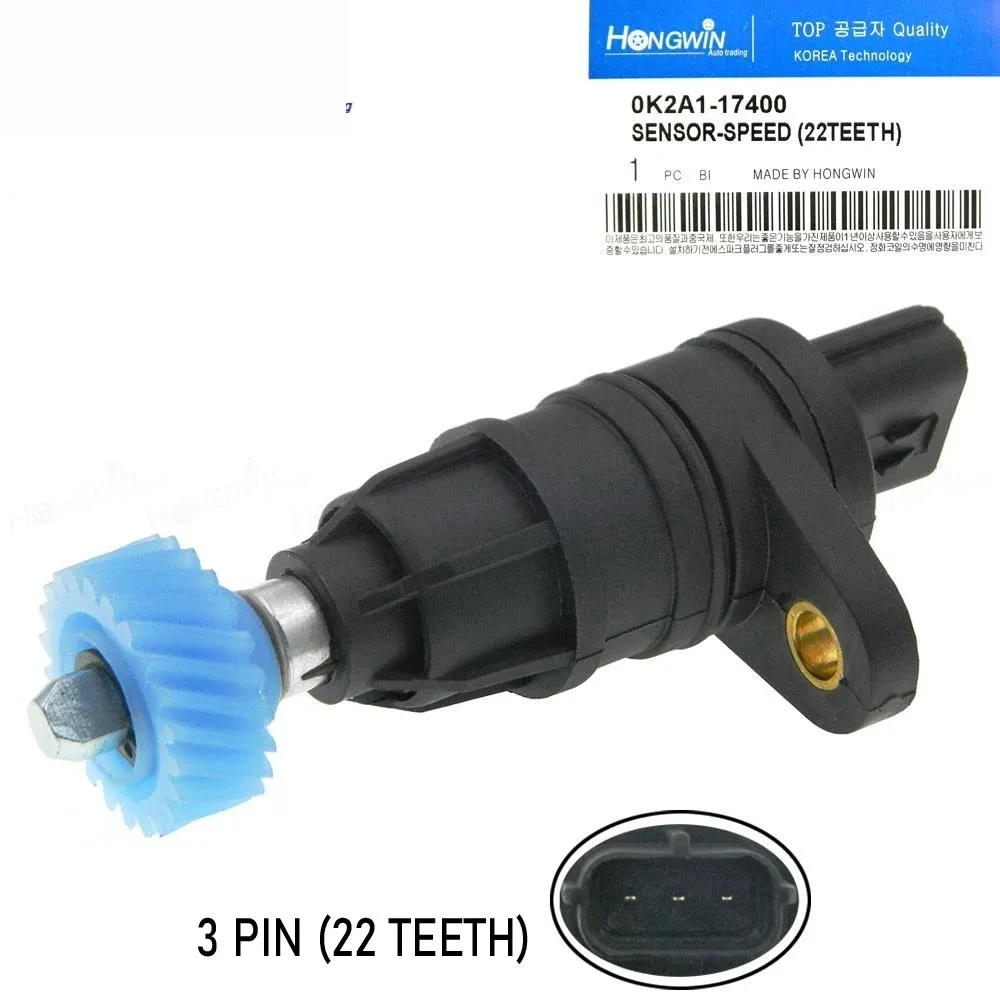 

0K2A1-17400 0K2A 117400 Sensor velocidad l odómetro apto para KIA Rio Spectra 1,5 1,6 1,8 SU6195 0K2A 117400 0K 201665408