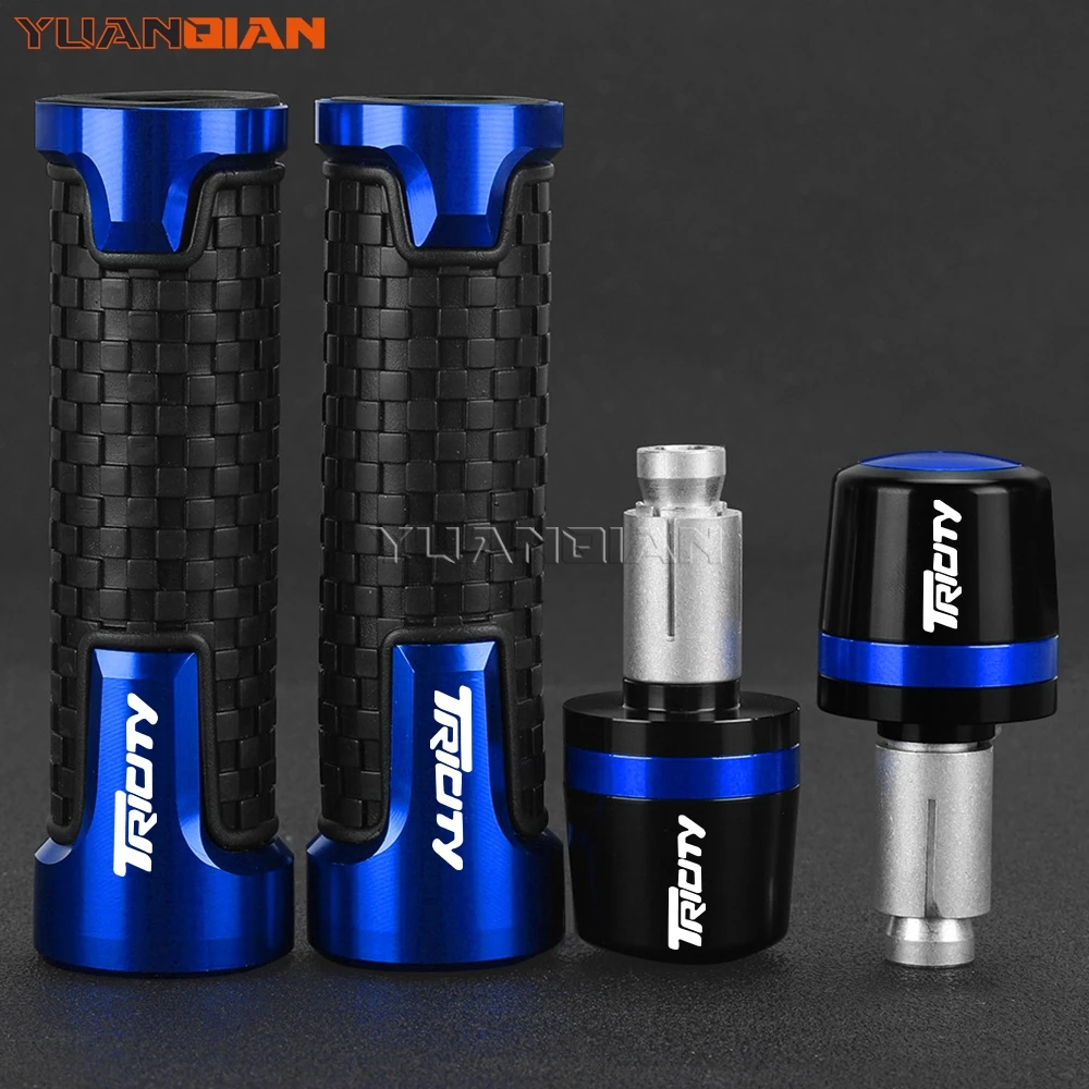 2025 Motorcycle Handlebar Ends Moto Handle Bar Grips Plugs Cap For Yamaha Tricity 125 155 300 2018 2019 2020 2021 2022 2023 2024