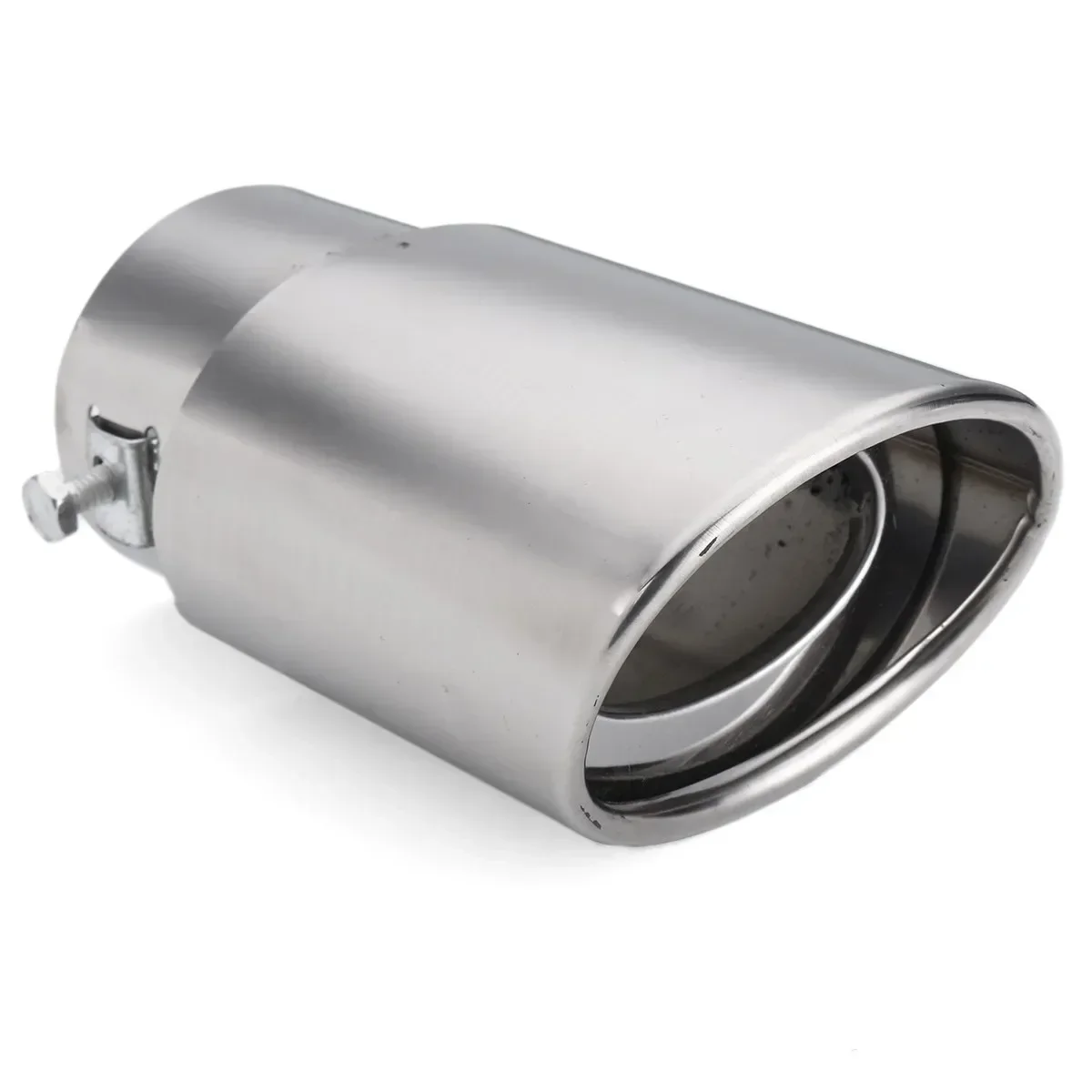 1 Pcs Universal Stainless Steel Car Exhaust Tail Muffler Tip Pipe for Car-styling Decoration DIY Accessories