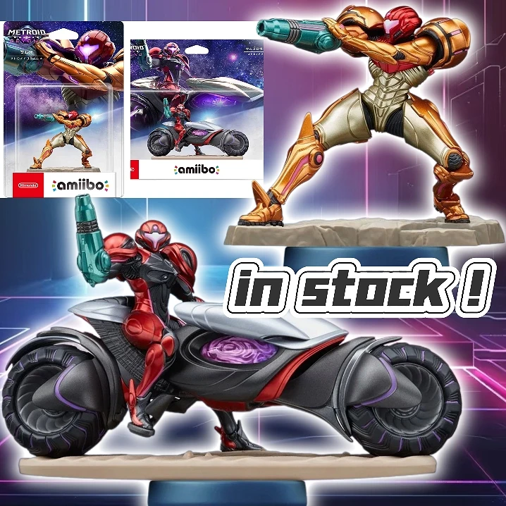 En Stock, nueva tienda ARTSWIFT Beyond Vi-O-La Metroid Prime4, figura para NS Original NFC, versión asiática, región, juguetes de marca gratis, regalo