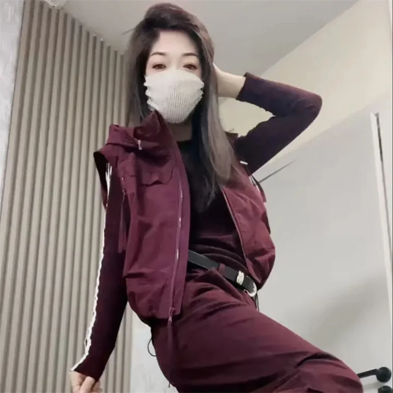 2025 여름 신상 여성 조끼 자외선 차단 의류 루즈 얇은 후드 캐주얼 자외선 차단 야외 재킷 아우터웨어