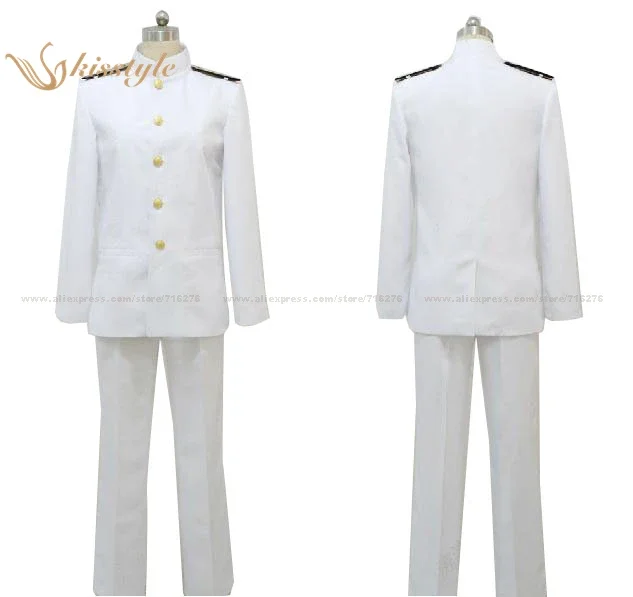 

Kisstyle Fashion Kantai Collection Clothing Admiral Cosplay Costume Capitan General Uniform,Cusomized Accepted