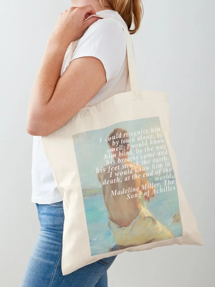 The song of Achilles Tote Bag Custom bag Handbags tote bag men's shopper women canvas