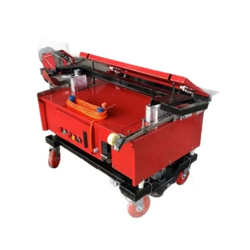 Automatic Wall Plastering Machine Indoor Outdoor Vertical Wall Rendering Equipment House Decoration Wall Coating Machine