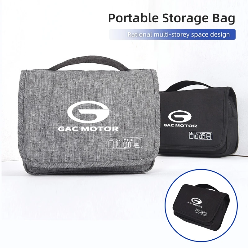 

Car LOGO Portable Toiletry Washbag Waterproof Travel Women Cosmetic Storage Bag For Trumpchi GS3 GS4 GS5 GS8 GA3 GA4 GA5 GA6 GA8