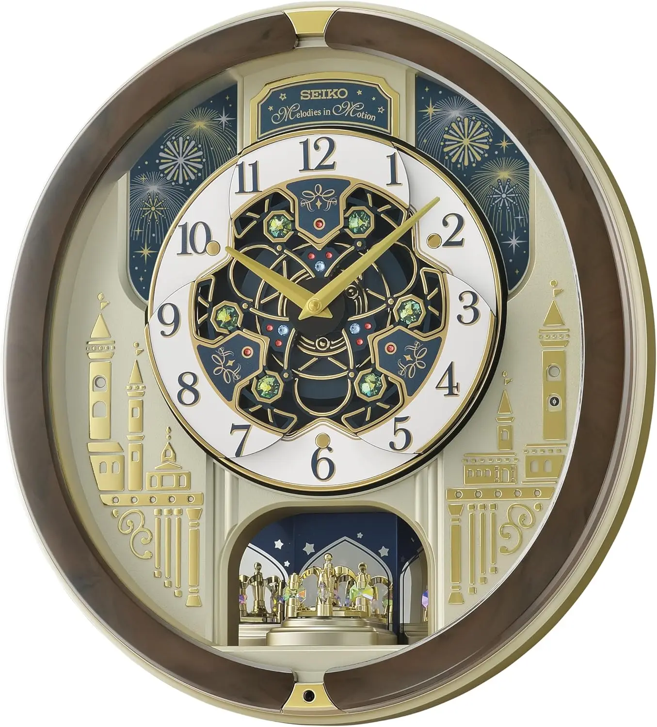 Melodies in Motion Musical Wall Clock, Festival