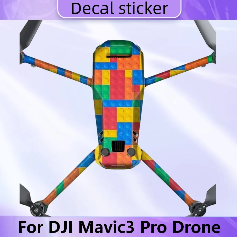 Mavic3 Pro Drone Sticker Anti-Scratch Vinyl Wrap Film Drone Body Protective Sticker Protector Coat For DJI Mavic 3 Pro Mavic3pro