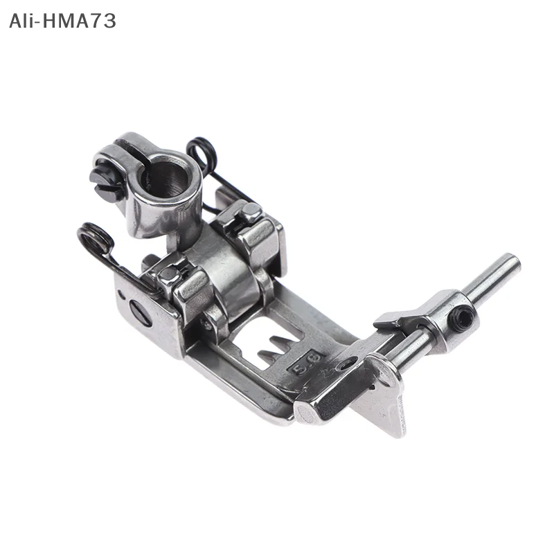 HMA73-Piede piedino guida per tessuto regolabile per 5,6 mm 3 aghi 5 fili Coverlock Stitch Coverspoint Macchine da cucire Accessori