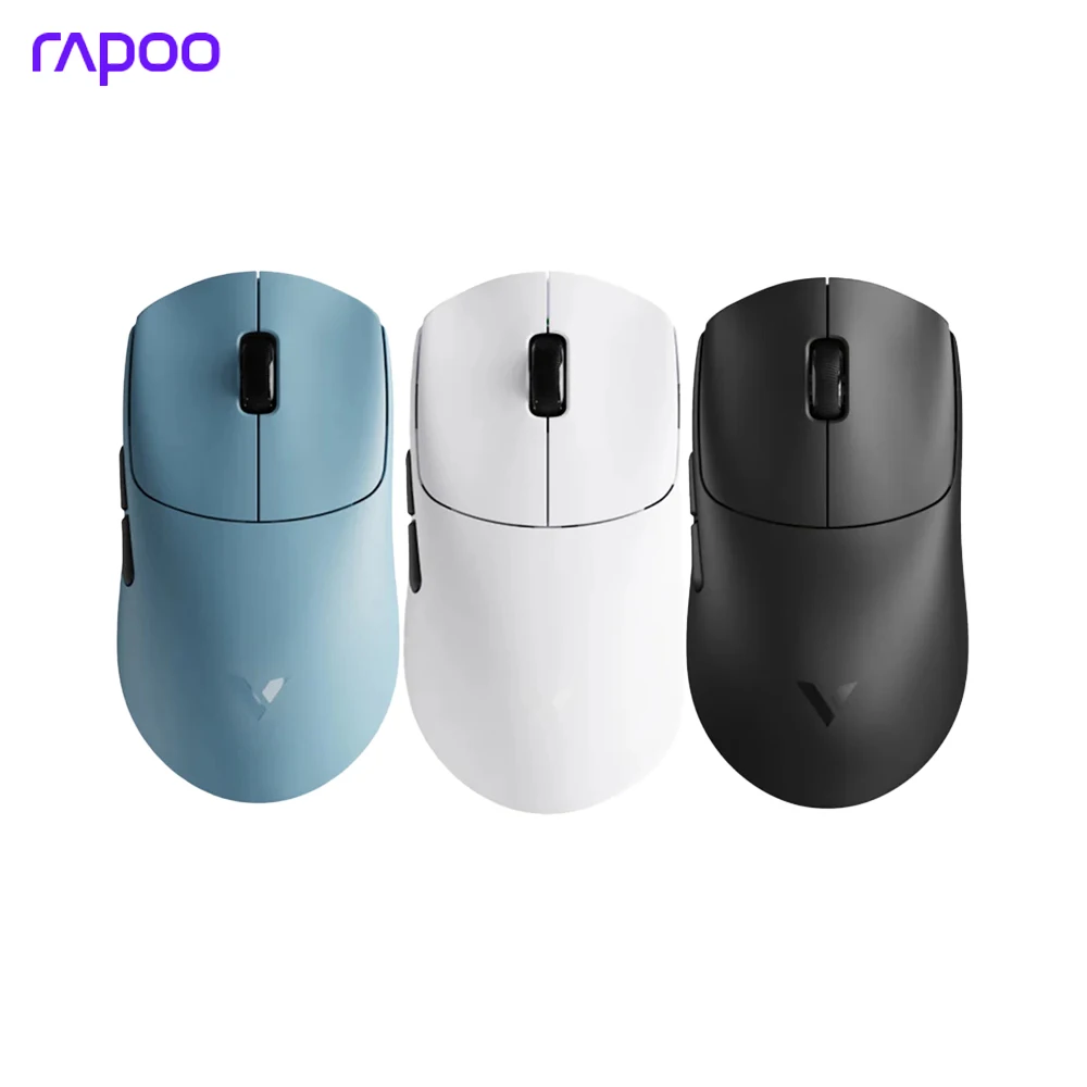 

Rapoo VT0/VT0 MAX Mouse Wireless Dual Mode Custom Paw3950/Paw3398 Gamer Mouse 8kHz Polling Rate Lightweight Gaming Accessories